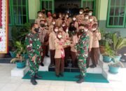 HUT TNI ke-76, SWK Ranting Bobotsari Datangi Dandim