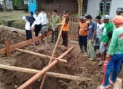 Pembangunan Mushola MI Robithotut Talamidz Gumelar Lor Tambak Dimulai
