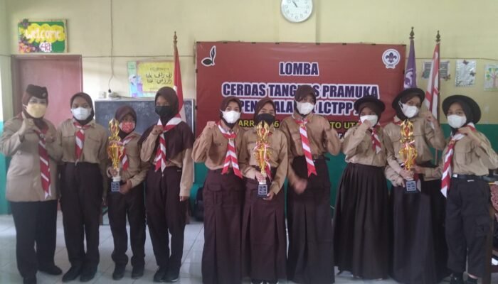 Kwarran Purwokerto Utara Gelar Lomba Cepat Tepat Pramuka