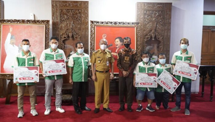Bupati Jepara Lepas Empat Atlet Difabel ke Peparnas Papua