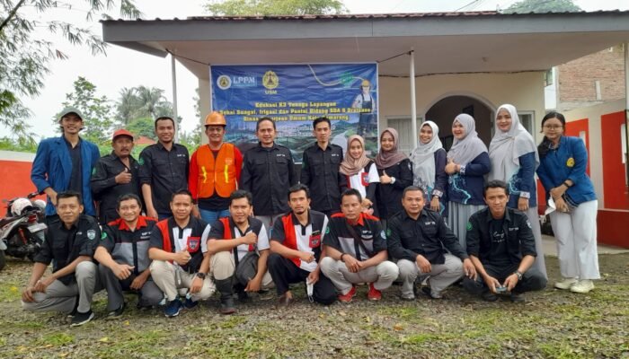 Guna Tingkatkan Keselamatan Kerja, Tim Pengabdian Masyarakat USM Beri Edukasi K3 Kepada Tenaga Lapangan DPU Kota Semarang
