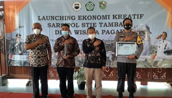 Plh Bupati Banjarnegara Apresisasi Kebersamaan Desa Pagak dengan STIE Tambara dan Polres Banjarnegara
