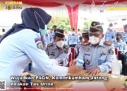 Wujudkan P4GN, Kemenkumham Jateng Tes Urine