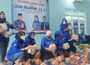 DPC Demokrat Banjarnegara Potong Hewan Kurban, Salurkan pada Masyarakat, I Putu Dodi: Berbagi di Hari Raya Idul Adha