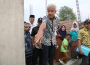 Cek Pembangunan Pasar di Brebes Gubernur Jawa Tengah Ganjar Pranowo Laporkan Jika Ada Korupsi