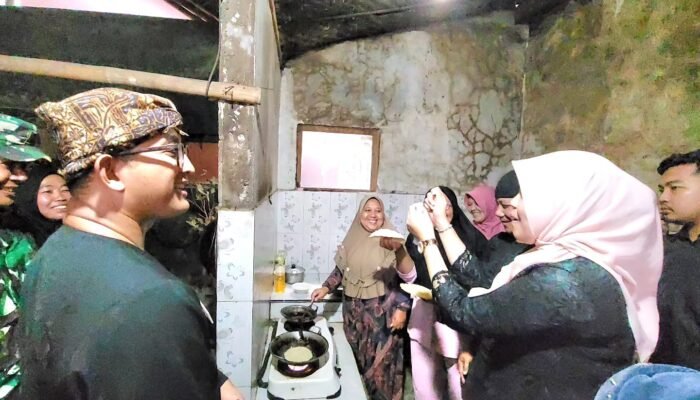 Reaksi Pj Bupati Banyumas saat Nikmati Renyahnya Sarang Madu Gancang