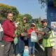 DLH Kota Semarang membuka stand tukar sampah plastik menjadi tanaman di lokasi CFD.