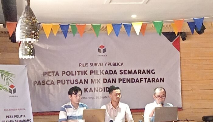 Survei Pilwakot Semarang : Elektabilitas Agustin-Iswar Ungguli Yoyok-Joss