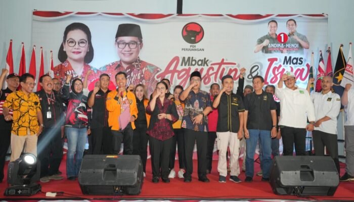 4 Partai Non Parlemen Dukung Paslon 01, Agustina : Target 60 Persen Menang