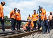 Petakan dan Pantau Jadi Strategi Mitigasi Cuaca di Jalur Perlintasan Kereta Api Wilayah Jawa Tengah