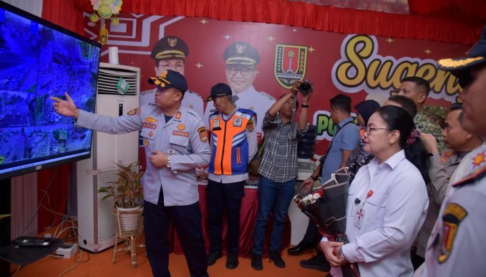 Pantau Posko Mudik, Wali kota Agustina Wilujeng Pastikan Pelayanan Berjalan Lancar
