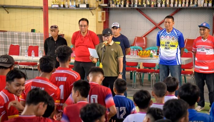 Buka Liga Tunas 2026, Iswar Dorong Atlet Muda Raih Prestasi