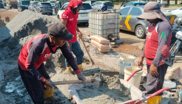 Wali kota Agustina Percepat Penataan Drainase Simpang Lima, Warga Lebih Nyaman Beraktivitas Saat Musim Hujan